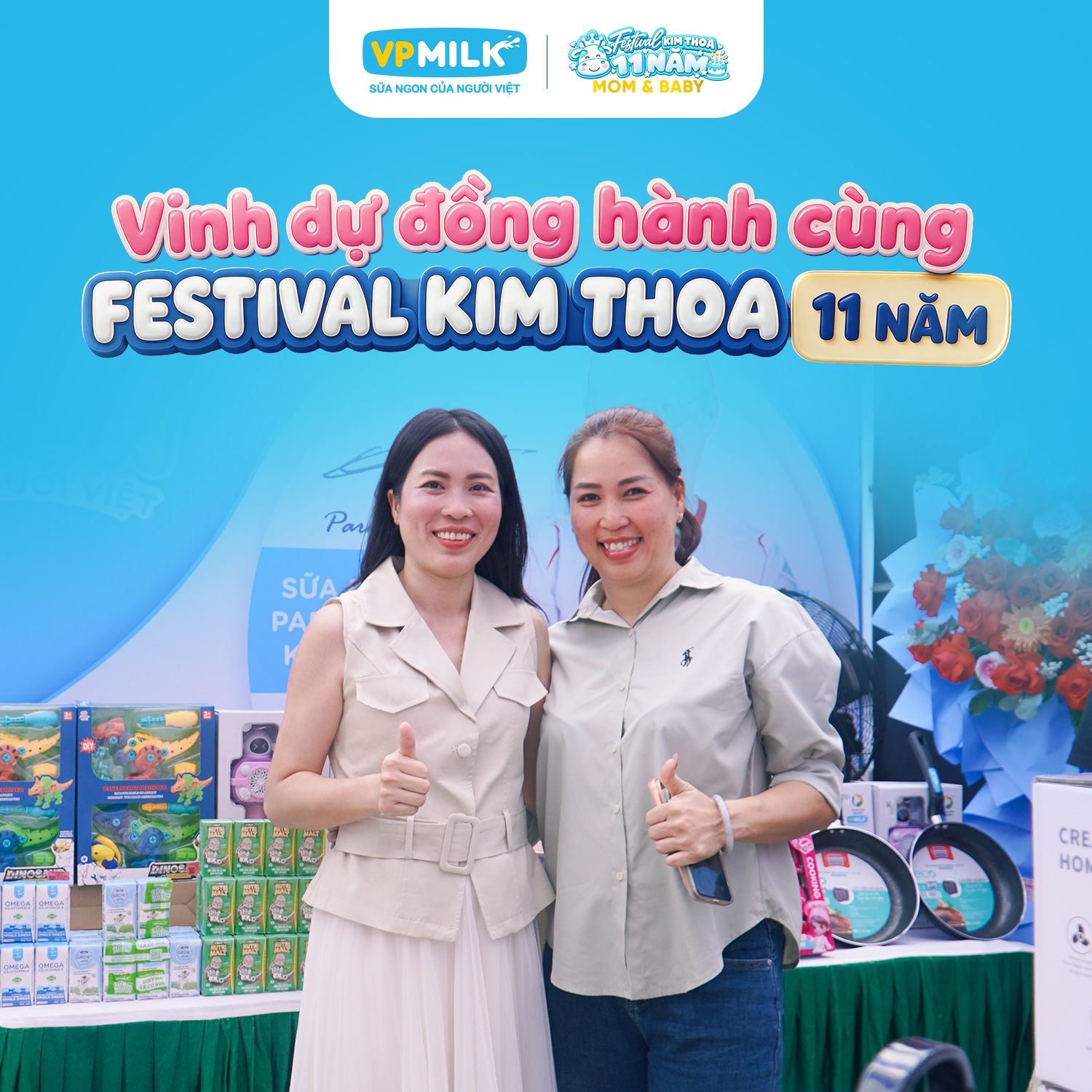 VPMilk vinh dự đồng hành cùng Festival Kim Thoa 11 năm – Gắn kết cùng mẹ và bé tại Tây Ninh image