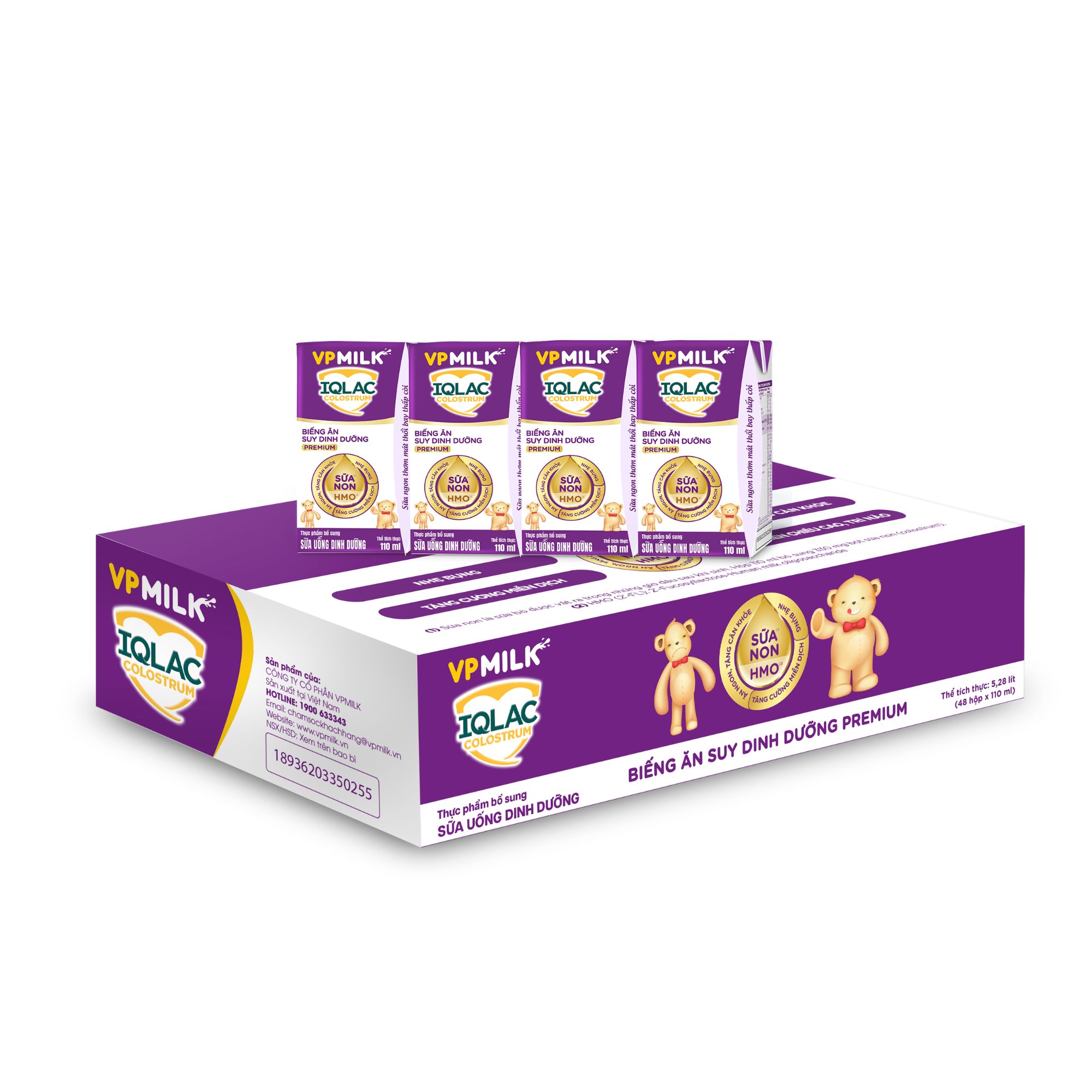 IQLac Colostrum Biếng Ăn Suy Dinh Dưỡng Premium 110ml image